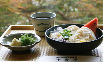 池利三輪素麺茶屋「千寿亭」